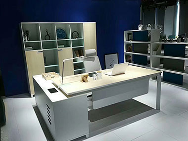 全屋定制办公台柜